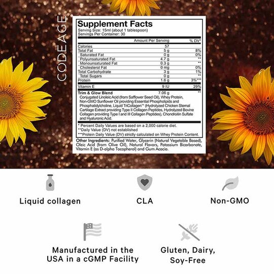 Nanofood Liquid Collagen Trim & Glow, CDE